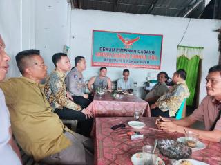 Ngopi Kamseltibcar Lantas di Rambah, Kasatlantas Polres Rohul Ajak Masyarakat Utamakan Keselamatan