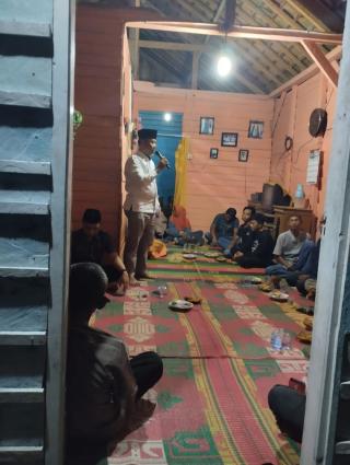 Polsek Benai Laksanakan Pengamanan Kampanye Tatap Muka Pemilu 2024 di Desa Geringging Baru