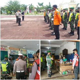 Polres Bengkalis Bersama Tim Yustisi Himbau Memutuskan Mata Rantai Covid-19