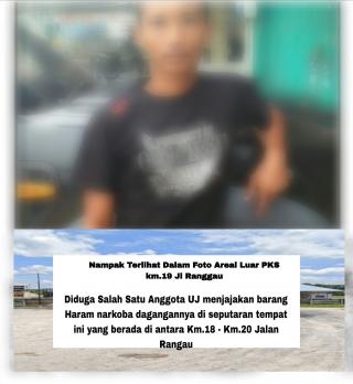 Membingungkan .... !  Meskipun Dikabarkan Namanya Tercatut Sebagai DPO , UJ Makin Menggila Edarkan N