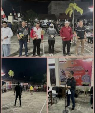 Turnamen Badminton Tempuling Cup I Dibuka 64 Pemain Siap Bertarung