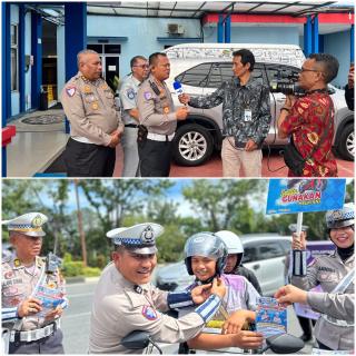 Hari Ketiga Operasi Patuh 2025, Polda Riau Gencarkan Sosialisasi ke Pengendara