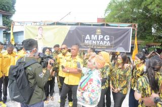 AMPG Bersama KPPG Bagikan Sembako Dalam Rangka Giat Rakornis