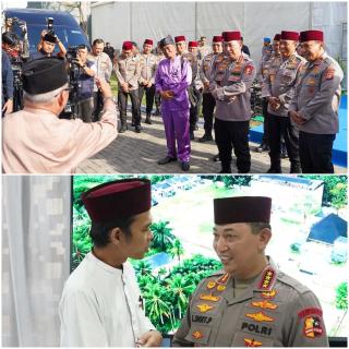Sambangi Ponpes Ustaz Abdul Somad, Kapolri Sampaikan Pesan Bersatu dalam Keberagaman