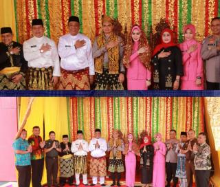 Lapas Pasir Pangarayan  Hadiri  Serah Terima Jabatan Kapolres Rokan Hulu