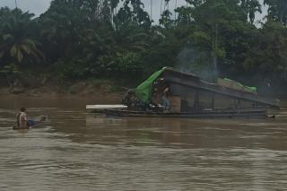Polisi dan TNI lakukan penertiban tambang emas ilegal
