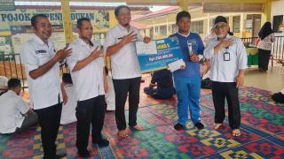 SMP NEGERI 4 DUMAI DO,A BERSAMA ATAS Terlaksana PEKERJAAN BANGUNAN RUANG BELAJAR 5 LOKAL. 