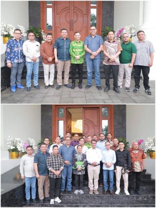 Wabup Tanjab Barat Audiensi dengan Menteri Pertanian Bahas Pengembangan Industri Kelapa Nasional