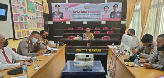 Kapolres Kampar Perintahkan Jajarannya Terus Tingkatkan Pendisiplinan Penerapan Protkes