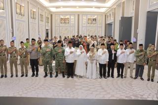 Kapolres Kampar Sentuh Hati, Bupati Ajak Berbagi, Doa Bersama Sambut Tahun Baru, Semangat Baru 