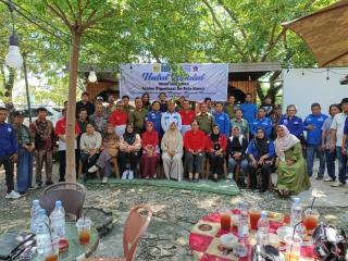 Bangun Semangat Kebersamaan Lintas Organisasi Wartawan Dumai Gelar Halal Bihalal.