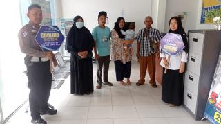 Satlantas Polres Kampar Komitmen Terus Gencar Cooling System Demi Pilkada Damai