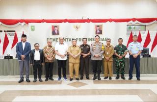 Di Hadapan Komisi II DPR RI, Kapolda Riau Paparkan Capaian Pengamanan Pemilu 2024