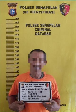 Grebek Markas Komplotan Pencuri Besi, Polsek Senapelan Berhasil Amankan 4 Orang Terduga Pelaku