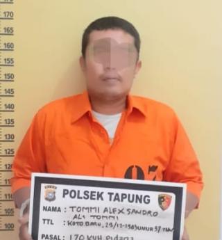 2 Dari 5 Pelaku Pengeroyokan Telah Ditangkap Polsek Tapung,3 Lainnya Masih Dalam Pengejaran
