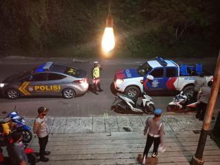 Polres Lingga Lakukan Pengamanan Vihara dan Patroli Gabungan Dalam Rangka Imlek 2021