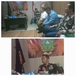 Rapat perdana dan pembuatan fakta integritas anggota Dewan Pers Nusantara (DPN) Propinsi Riau.