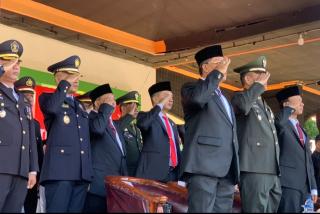 Dandim 0314/Inhil Pimpim Upacara Hari Pahlawan Tahun 2024, 