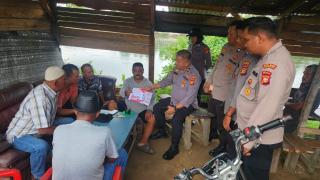 Sat Binmas Polres Kampar Laksanakan Kegiatan Penyebaran Maklumat Radikalisme