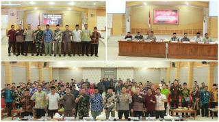 Bupati Anwar Sadat Pimpin Rakor Forkopimda: Perkuat Kewaspadaan Dini, Jaga Kondusifitas Tanjab Barat