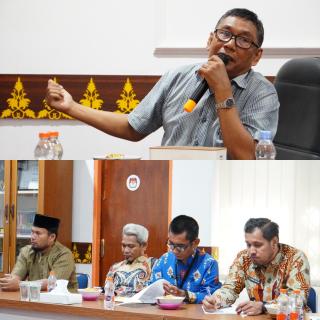 Wujudkan layangan Ramah Disabilitas, KPU Riau Gandeng PPUA Provinsi Riau Dalam Menyediakan Fasilitas