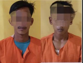 2 Pelaku Narkoba Diciduk Tim Opsnal Polsek Tapung Hilir di Desa Kijang Jaya