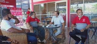 Kalapas Kelas IIB Paparkan Berbagai Program Bangun Sinergitas Dengan Para jurnalis.