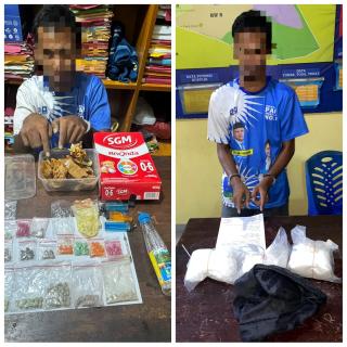 Kapolsek Siak Hulu Berhasil Bongkar Gudang Narkoba, 3,6 Kg Sabu dan Ratusan Pil Ekstasi Diamankan!