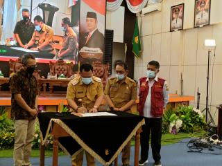 Buka Rembuk Stunting 2021, Bupati Kampar Targetkan Penurunan Sebesar 14 % Tahun 2024