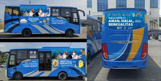 Luncurkan 5 Bus Vaksin Keliling, Masyarakat Cukup Tunjukkan KTP