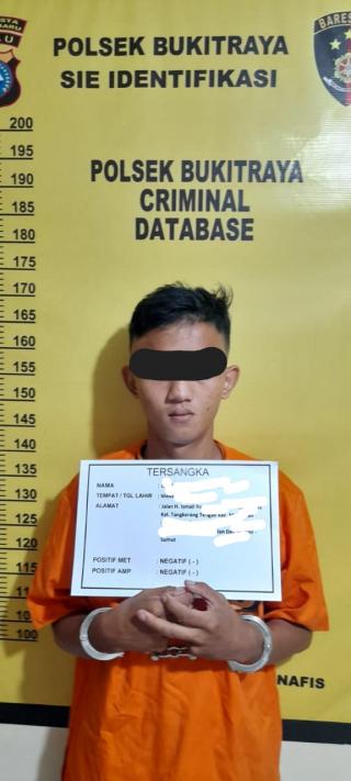 Bawa Kabur Motor Milik Teman Kost,Pelaku Ditangkap Polsek Bukit Raya.