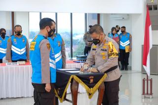 Pastikan Rekruitmen Dengan Prinsip Bersih, Transparan Dan Humanis, Panitia Dan Peserta Tanda Tangani