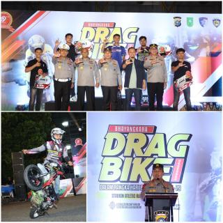 Polda Riau Gelar Bhayangkara Drag Bike 2025,Dukung Riau Zero Balap Liar