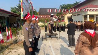 Penuh Kasih Sayang, Satlantas Polres Kampar Datang ke SLBN Bangkinang