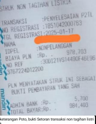 PLN Bangkinang Klariifikasi Kasus Oknum Pegawai Terima Suap.