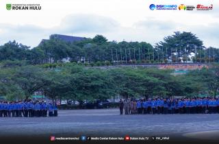 Wakil Bupati Syafaruddin Poti Pimpin Upacara Hari Kebangkitan Nasional Ke -118 di Rokan Hulu