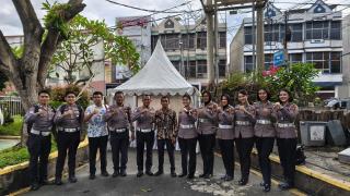 HANYA SATU JAM, SEMBAKO BAZAR MURAH RAMADHAN DITLANTAS POLDA RIAU LUDES