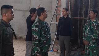 Dandim 0314/Inhil Tinjau Pembangunan Koperasi Merah Putih