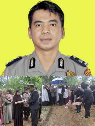 Hingga Napas Terakhir, Ia Tak Kenal Lelah: Mengenang Dedikasi Aiptu Apendra yang Berkorban untuk Ama