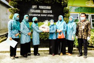 Pj.Ketua TP-PPK Bengkalis Tinjau Puskesmas UPT Tanjung Medang