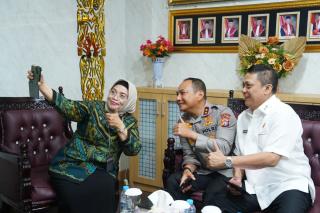 Kapolda Riau Pererat Sinergitas, Awali Halal Bihalal dari Kodam hingga Pengadilan Tinggi