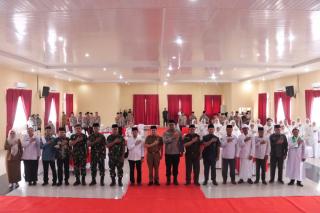 Doa Bersama Lintas Agama Di Polres Kampar Peringati Hari Bhayangkara KE80