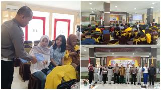 Police Goes To Campus: Dirlantas Polda Riau Gaungkan Green Policing di Universitas Lancang Kuning