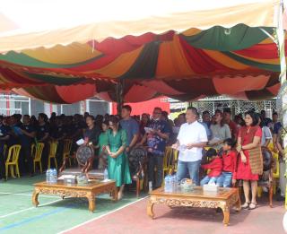 Warga Binaan Lapas Kelas IIA Bengkalis Merayakan Natal Dengan Penuh Khidmat