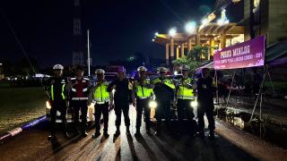 Tingkatkan Kamtibmas Pasca Pungut & Hitung Suara Pilkada 2024 Polda Riau Gelar Patroli Skala Besar