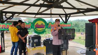 KAPOLSEK KEMUNING LAKSANAKAN PATROLI DIALOGIS DAN COOLLING SYSTEM DUA TEMPAT WISATA DI SELENSEN
