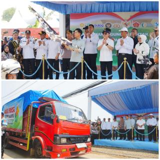 Tanam Serentak, 1.268 Ton Jagung Dilepas Polri untuk Bulog.