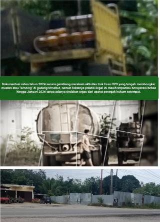 Video 2024 Jadi Bukti! Gudang Kencing CPO dan Mafia BBM di Rengat Barat Masih Beroperasi Bebas, Komi