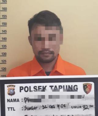 Kerjasama Polsek Tapung dan Polsek Tapung Hulu Tangkap DPO Kasus Penganiayaan