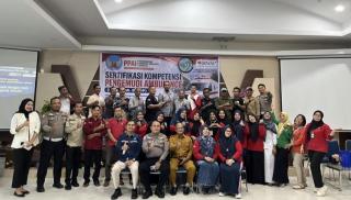 Satlantas Polres Kampar Gelar Sosialisasi Etika Lalu Lintas Kepada Driver Ambulans di Aulia Hospital